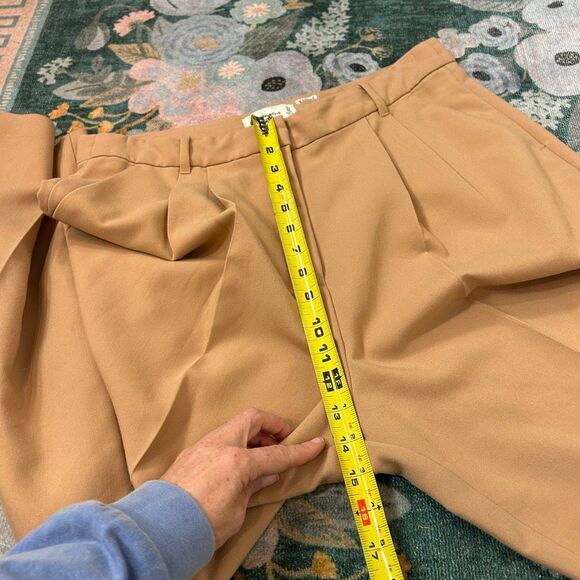 Abercrombie & Fitch Pants Trousers Womens 31 Brown Curve Love Tailored Wide Leg - Picture 11 of 16